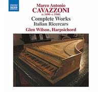 Cavazzoni Marc' Ant - Complete Works - Integrale Delle Opere -