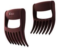 Cave Tools Artigli di carne con punta di talon per triturare carne di maiale tirato pollo tacchino e manzo Manipolazione e intaglio Accessori per barbecue per affumicatore o cottura lenta Merlot