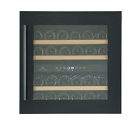 Cavecool Morion Dravite - 36 bottiglie - 2 zone - Nero - Semi-incasso
