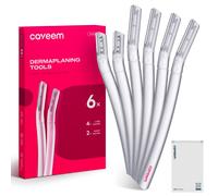 Caveem Dermaplane Razor per donne Dermaplaning Tool - Razor del viso per donne e uomini Trignaio per sopracciglia e rimozione del viso rasoi delicati