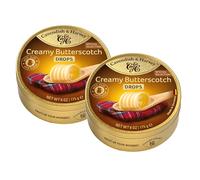 Cavendish & Harvey Creamy Butterscotch Drops 175 g Lattina Confezione da 2 Edizione Speciale Aromi esclusivi e saporiti Halal, Kosher 2 x 175 g