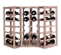 Caverack Modulo angolare - 24 bottiglie - Rovere