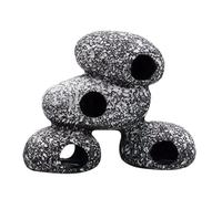 Caverna Per Acquario,Tunnel Di Con Design Realistico E Estetico | Grotte per Vasca per Pesci | Per Acqua Dolce E Per Acqua Salata, Per Gamberi, Per Terrario, Per Rettili E Per Serpente