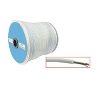 CAVETTO ACCIAIO OTTONATO BIANCO PLASTIFICATO STENDIBIANCHERIA 6 MM