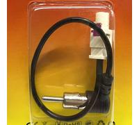 Cavetto Adattatore Antenna Fakra Maschio a DIN ISO 90 Gradi Pipa Curvo 22 cm