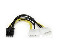 StarTech.com Adattatore cavo di alimentazione LP4 a scheda video PCI Express 8 pin da 15 cm