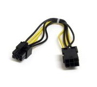ST PCIEPOWEXT - Prolunga PCI-E da 6, 20 cm, nero/giallo