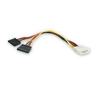 StarTech.com Cavo adattatore LP4 di alimentazione a Y, 2 x SATA, 30 cm