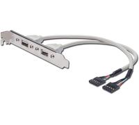Cavetto Slot USB 2.0 2x 5pin - Manhattan ICOC SLOT-USB