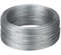 CAVETTO ZINCATO FILO METALLICO PER ELETTRORECINZIONI 200MT. -44500