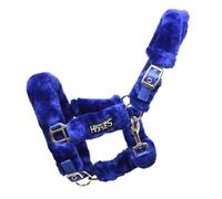 Cavezza Horses Soft Fluffi Mini, Cavezza Confortevole, Utile per Condurre il Cavallo a Mano o per Assicurarlo durante le Operazioni di Strigliatura (Royal blu, Shetland)