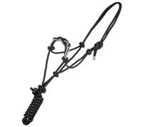 Cavezza in corda per cavalli con nasalina intrecciata completa di lunghina Pools