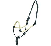 Cavezza in nylon annodata con riporti rawhide Pools