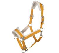Cavezza per cavalli in nylon con imbottitura teddy modello Arezzo Hkm Sports Equ