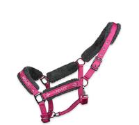 Cavezza per cavallo rivestito in pelo morbido e triplo nylon modello Joy Horses