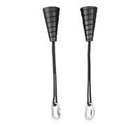 Cavi Attachments for Gym, Tricep Rope, Pulldown Triceps Rope, Triceps Workout Training Attachments, 2 x Pulldown Triceps Rope Attachments for Effective Cable Strength Training Exercises