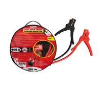 CAVI AVVIAMENTO con pinze isolate CON LED, 12V - 300 cm - 400 A 12 mm2
