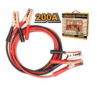 Ingco Hbtcp2001 Cavi Batteria Auto Moto Camper Avviamento 200 Amp 2,5 MT in Rame
