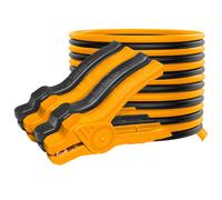 Cavi Batteria Auto Rame 200A Morsetto 15.6x9.1 Cm Lunghezza 2,5 Metri