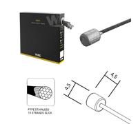 CAVI CAMBIO TEFLONATO SHIMANO 1.1 X 2000mm CONFEZIONE 100 PEZZI WAG