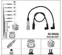 CAVI CANDELA ACCENSIONE NGK 937 RC-VW206