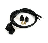 Cavi candela universali spiro-pro da 8 mm nero per l'uso con le bobine di tipo p