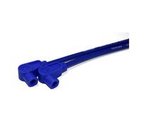Cavi candela universali spiro-pro da 8 mm taylor blu per l'uso con le bobine di