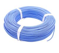 Cavi, Cavo e filo in silicone ad alta temperatura intrecciato in fibra di vetro resistente al calore 300°C 22AWG 0,3mm2-9AWG 6, mm2(0.75mm 18AWG)