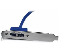 Startech Adattatore Piastra Slot Usb Femmina 2 Porte 3 A