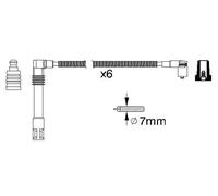 Cavi di accensione 0 986 356 321 BOSCH per AUDI VW SKODA