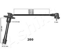 ASHIKA 132-02-200 Kit cavi candele