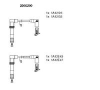 BREMI 220G200 Kit cavi candele