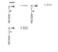 BREMI 221E200 Kit cavi accensione per AUDI,VW