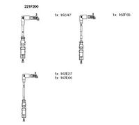 Cavi di accensione 221F200 BREMI per SKODA VW