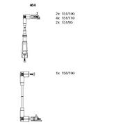 BREMI Kit cavi candele