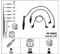 NGK 7154 Kit cavi candele