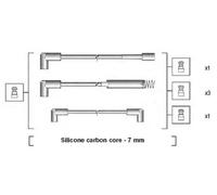 MAGNETI MARELLI Kit cavi accensione per OPEL GENERAL MOTORS 941125180672