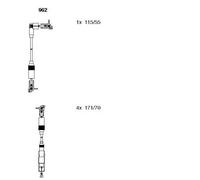 BREMI 962 Kit cavi candele
