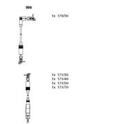 BREMI 998 Kit cavi candele