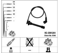 Cavi di accensione Cavo d'accensione a resistenza 0346 NGK per MITSUBISHI COLT V