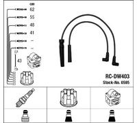 NGK 0595 Kit cavi candele