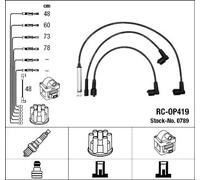NGK 0789 Kit cavi candele