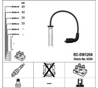 NGK Kit cavi accensione per CHEVROLET DAEWOO GENERAL MOTORS PONTIAC BUICK