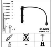 Cavi di accensione Cavo d'accensione a resistenza 7705 NGK per ROVER MG LOTUS
