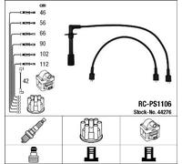 NGK 44276 Kit cavi candele