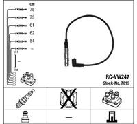Set di cavi d'accensione NGK 7013