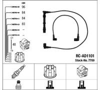 Cavi di accensione Cavo d'accensione di rame 7709 NGK per AUDI 80 B4 Avant A6 C4