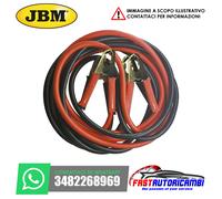 JBM 52071 CAVI DI AVVIAMENTO 3 M CON PINZA RAME 500 AH