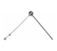 Cavi di collegamento in acciaio Elvedes Cantilever PVC (x10) Argento