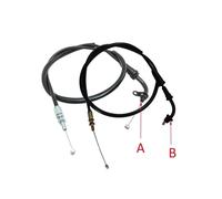 Cavi di controllo for motocicletta, cavo starter/acceleratore/frizione/tachimetro/contachilometri for GN250 WJ250 GN 250cc(Throttle Cable (A))